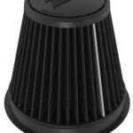 K&N Universal Clamp-On Air Filter 5"Flg, 8-1/2"B, 5"T, 8"H Gen 3 Dry Diesel