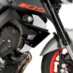 Puig Downforce Naked Side Spoilers Yamaha Mt-09 17'- C/Black