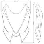 Puig Windshield New Gen. Sport Kawasaki Z H2 C/Carbon Look