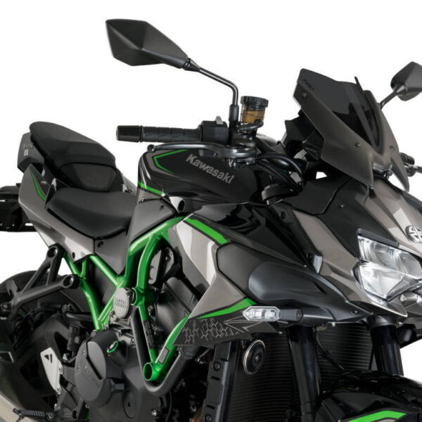 Puig Windshield New Gen. Sport Kawasaki Z H2 C/Dark Smoke