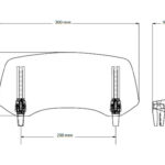 Puig Multi Adjustable Visor 2.0 Clip-On C/Clear