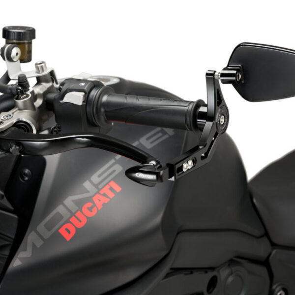 Puig Protector Clutch Lever With Rearview Mirror Pro
