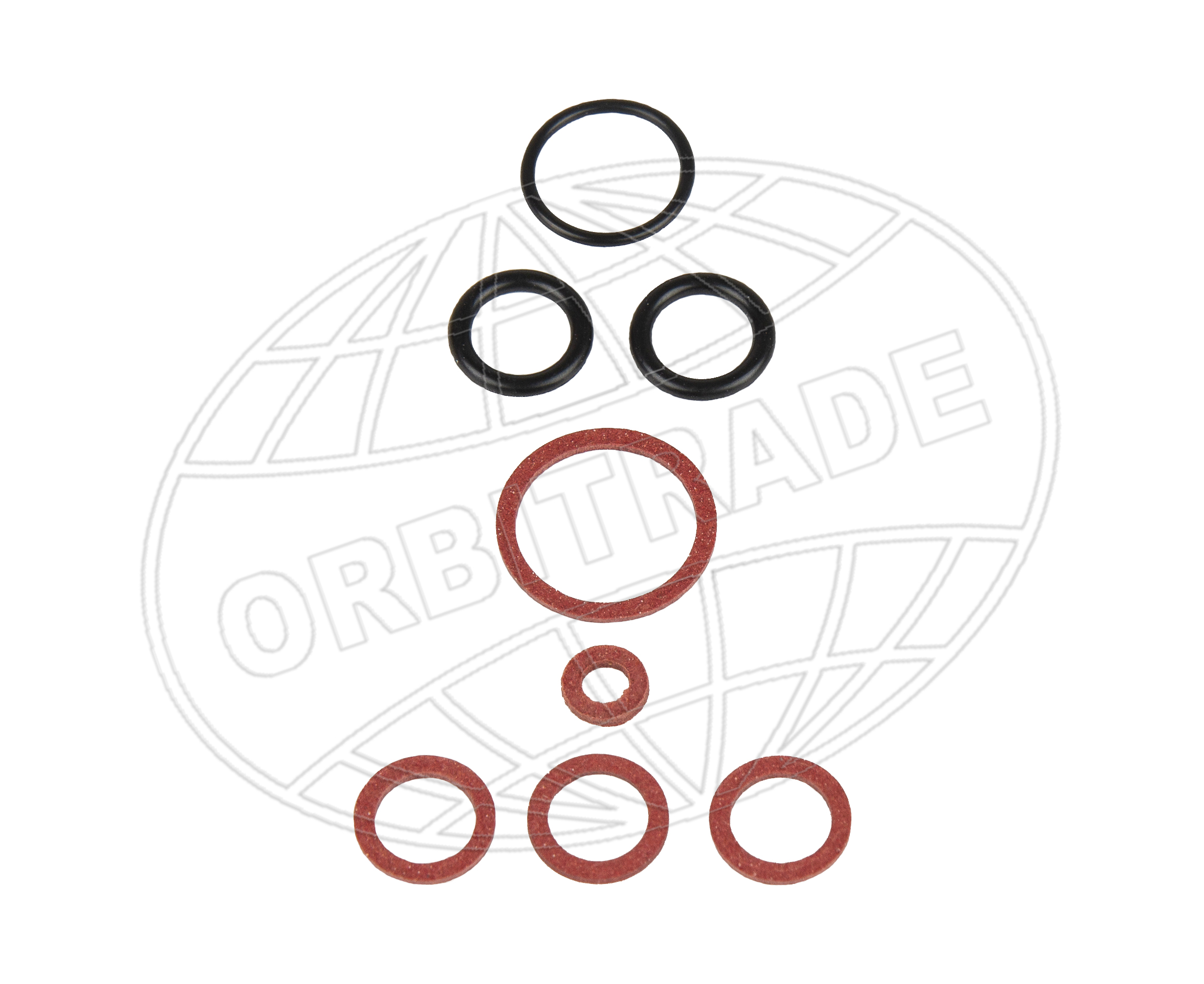 Orbitrade oil plug gasket set 200-290, SP, DP, DPX