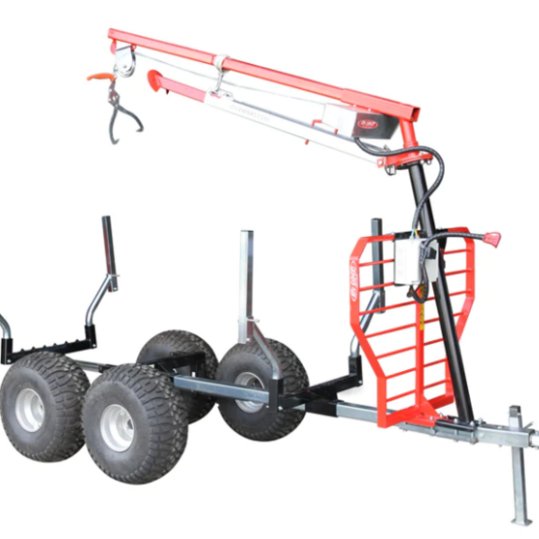 Ultratec Complete Timber trailer package (Timbertrailer+Winch+Crane+Log tong)