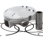 Vertex Piston kit HO CRF450R Compr 12.1:1 2004-08 95.96mm