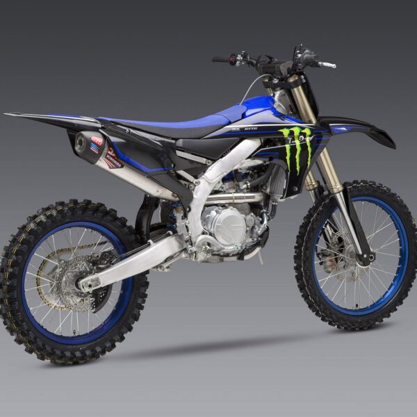Yoshimura YZ450F 20-22 RS-12 Stainless Full Exhaust, w/ Aluminum Muffler