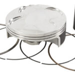 Vertex Piston kit HO CRF450R/RX Compr 13.5:1 2017-18 95.98mm