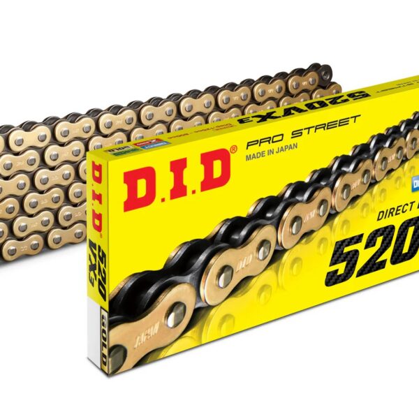 D.I.D 520VX3 G&B Chain+Connecting link (FJ)