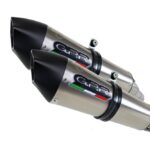 GPR Yamaha Yzf 1000 R1 2004/06 Double EC-Approv. silencers with mid-full line Gp