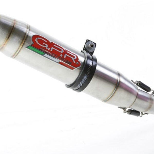 GPR Ktm Duke 390 2013/16 e3 EC-Approv. slip-on exhaust Deeptone Inox