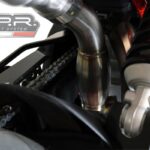GPR Aprilia Dorsoduro 750 2008/16 Decat pipe manifold Decatalizzatore