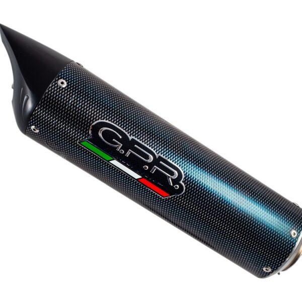 GPR Kawasaki Zx-6R 2005/06 EC-Approv. slip-on exhaust Tiburon Poppy