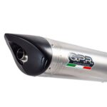 GPR Triumph Daytona 675 2009/12 EC-Approv. slip-on exhaust Tiburon Titanium