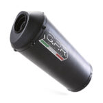 GPR Honda Dominator Nx 650 1988/01 EC-Approv. silencer with mid-full line Ghisa