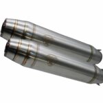 GPR Bmw R 1100 Gs - R- RT 1994/1988 Double univ. EC-Approv. silencer w/o link pi