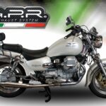 GPR Moto Guzzi California 1100 2003/05 Pair EC-Approv. slip-on exhaust catalized