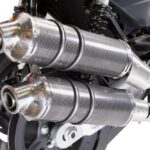 GPR Harley Davidson Xr 1200 Pair EC-Approv. slip-on exhaust Poppy Tondo