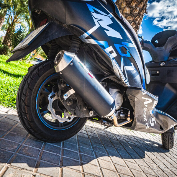 GPR Suzuki Burgman Uh 125 i.e. 2007/13 EC-Approv. full line exhaust Evo4 Road