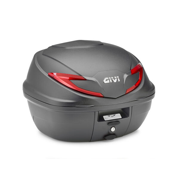 Givi B39 Monolock 39lt black red refl.