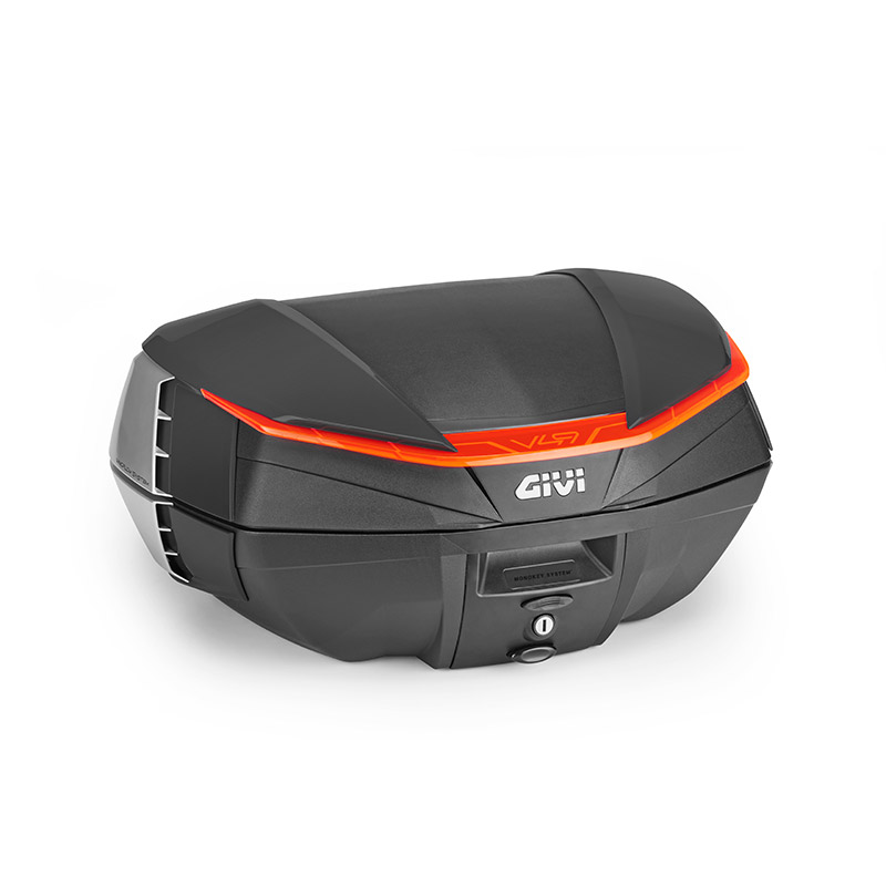 Givi Monokey Top-Case 49Lt Red Reflectors