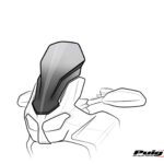 Puig Touring Screen Yamaha Yzf600-R6 99-02 C/Smoke
