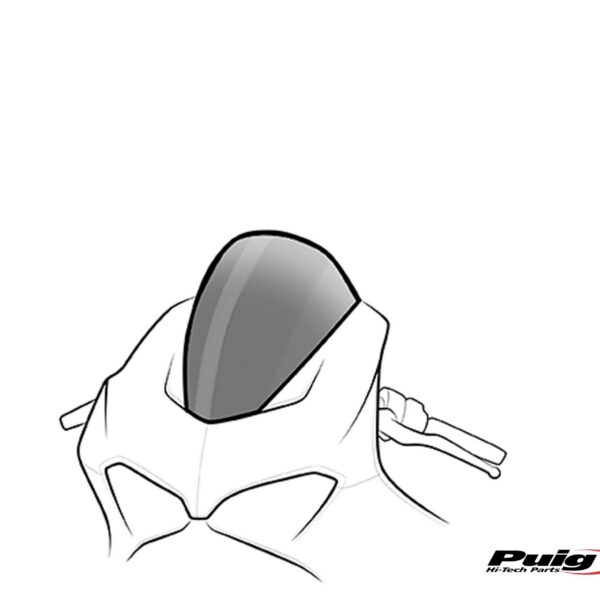 Puig Standard Screen Yamaha Tzr50 03-16 C/Orange