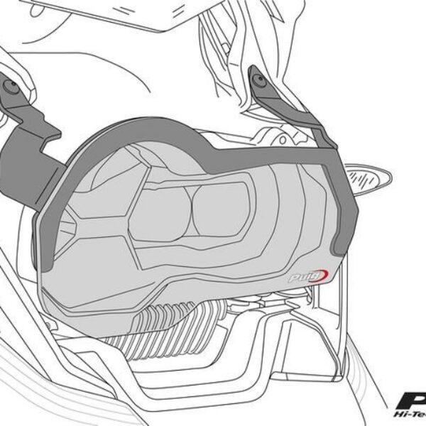Puig Headlight Prot. Suzuki Dl1050/Xt V-Strom C/Clear