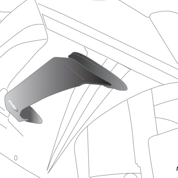 Puig Kit Of Wings Race For Kawasaki Zx-10R/Rr 20' C/Gre