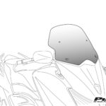 Puig Windshield V-Techline Sport Honda Forza 750 21'