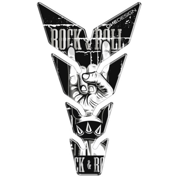 Puig Tank Pad Skull Skull Rock&Roll C/Black