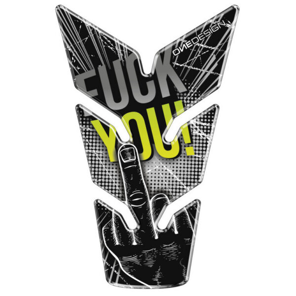 Puig Tank Pad Skull F-You C/Black