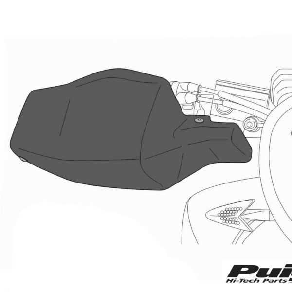 Puig Hand Guards Benelli Trk502/X C/Black