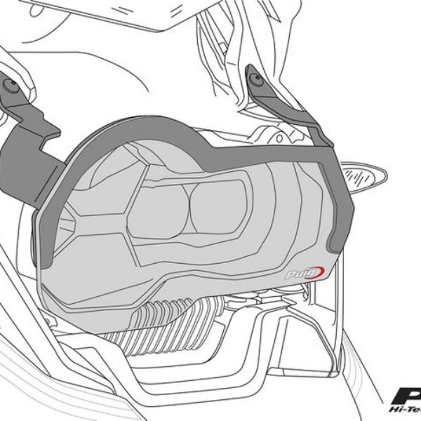 Puig Headlight Prot.Bmw R1200Gs/Advent./Rally/Exective