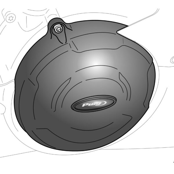 Puig Kit 4 Caps Engine Cover Yamaha Mt-09/Sp 21'