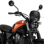 Puig Front Plate Abs Honda Cl 500 23'- C/Matt Black