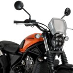 Puig Aluminium Front Plate Honda Cl 500 23'- C/Alumiini