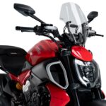 Puig Winds. New Generation Regula. Ducati Diavel V4