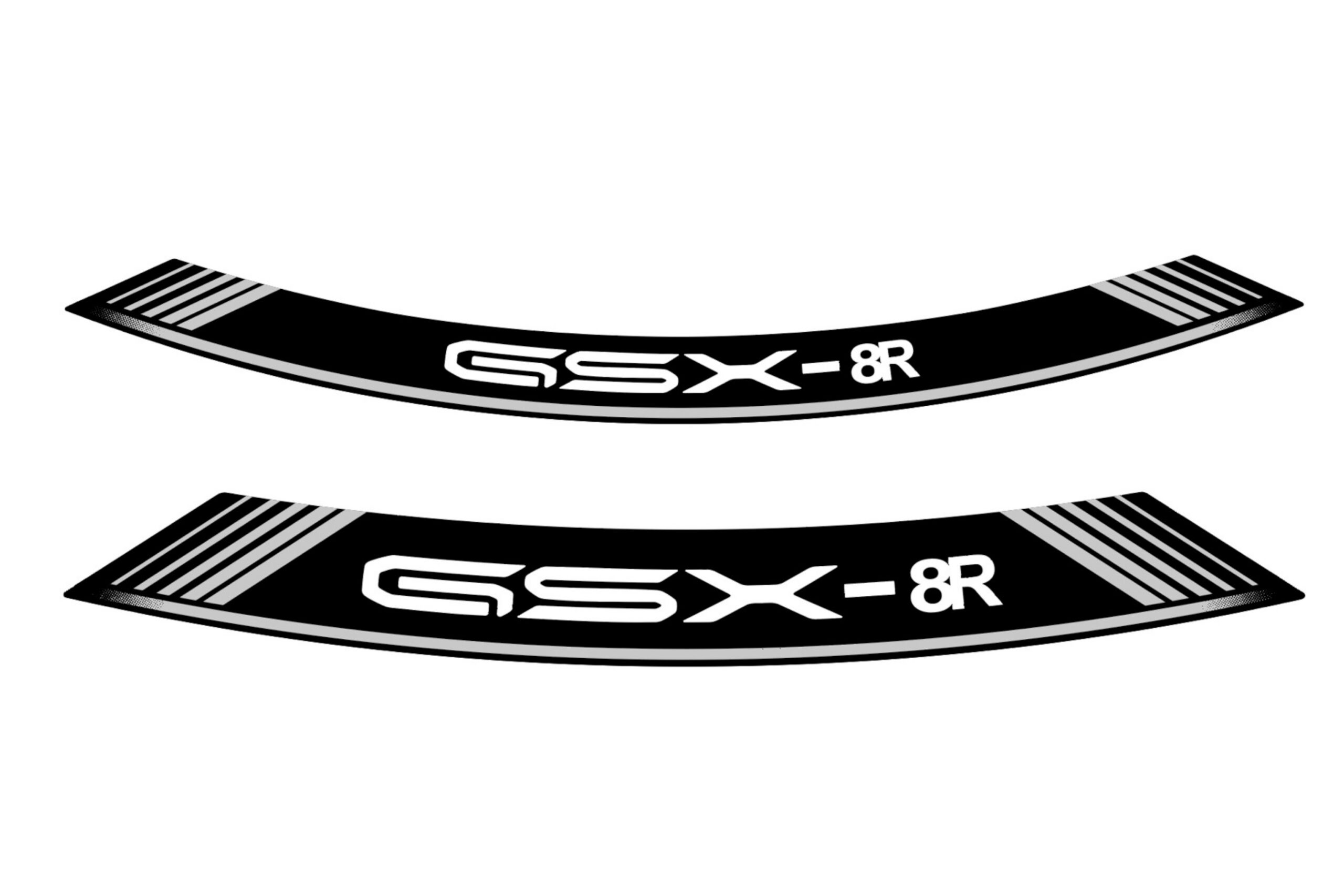 Puig Kit 8 Rim Strips Suzuki Gsx-8R C/Silver - Image 2