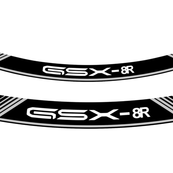 Puig Kit 8 Rim Strips Suzuki Gsx-8R C/Silver