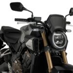 Puig Aluminium Front Plate Honda Cb650R Neo Sports Caf