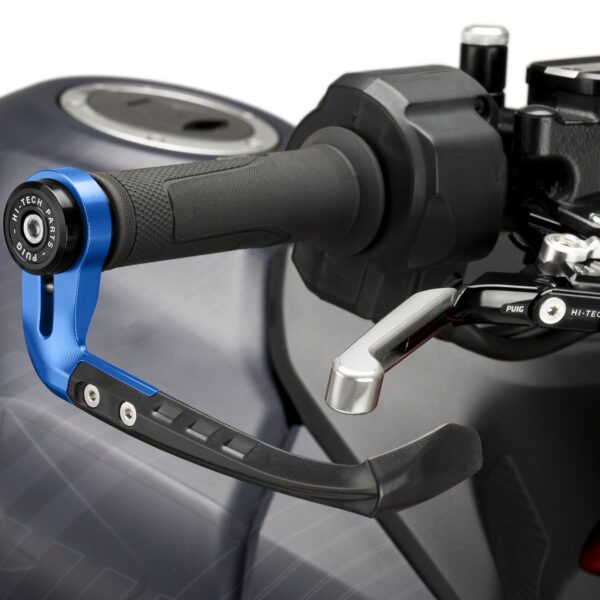 Puig Protector Brake Lever Raw C/Blue
