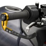 Puig Protector Brake Lever Raw C/Gold