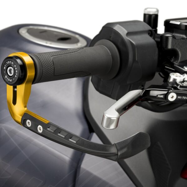 Puig Protector Brake Lever Raw C/Gold
