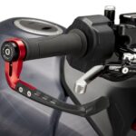 Puig Protector Brake Lever Raw C/Red