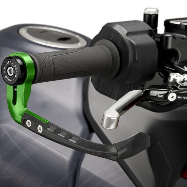 Puig Protector Brake Lever Raw C/Green