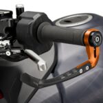 Puig Protector Clutch Lever Raw C/Orange