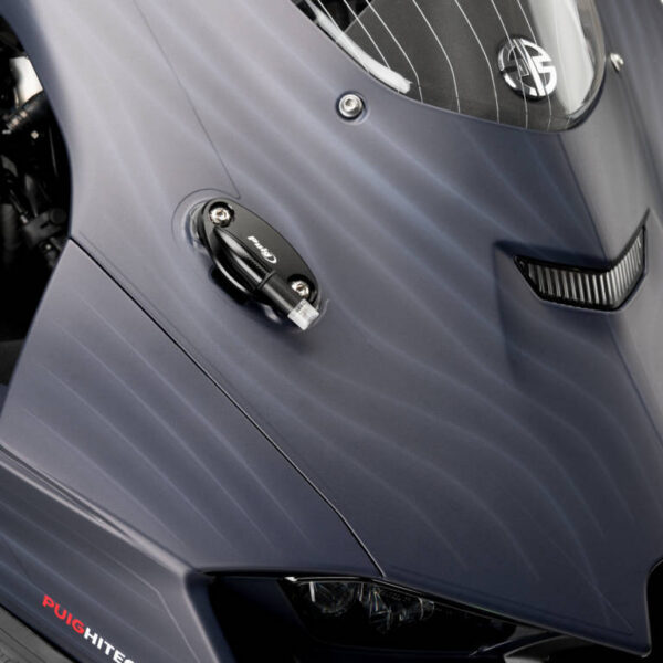 Puig Rearview Mirrors Caps + Turn Lights Tab Kawasaki