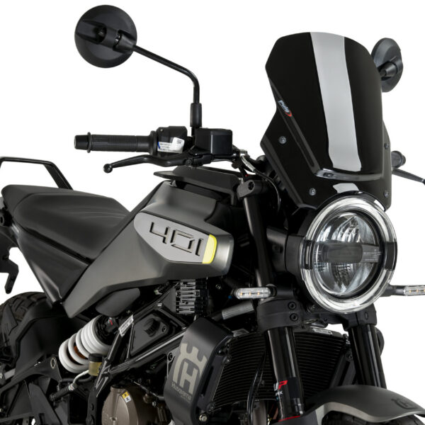 Puig Windscreen New Generation Sport Svartpilien