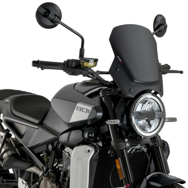 Puig Windscreen New Generation Sport Svartpilien