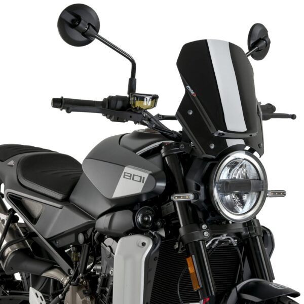Puig Windscreen New Generation Sport Svartpilien